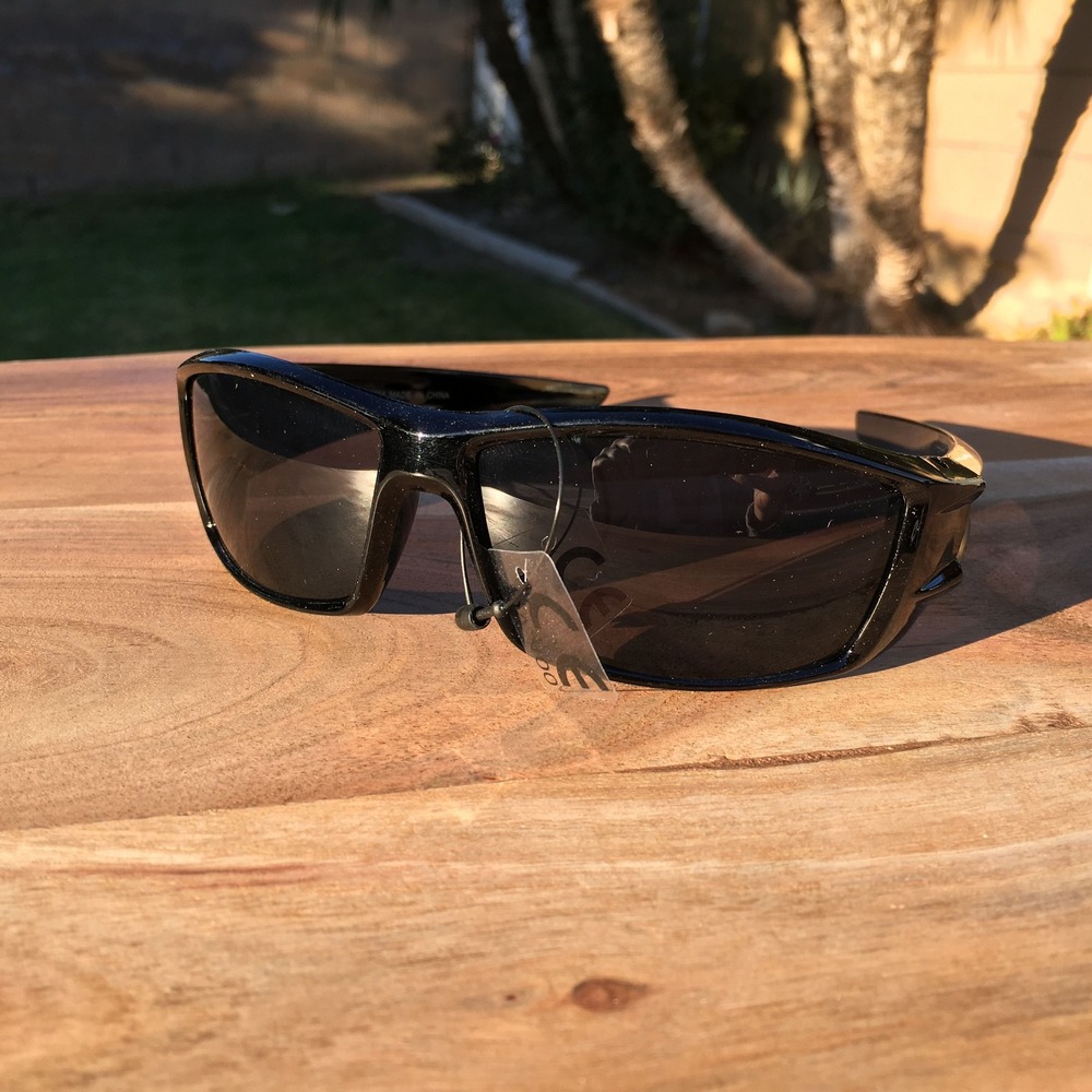 Unbranded Matrix Style Black Sunglasses Unisex